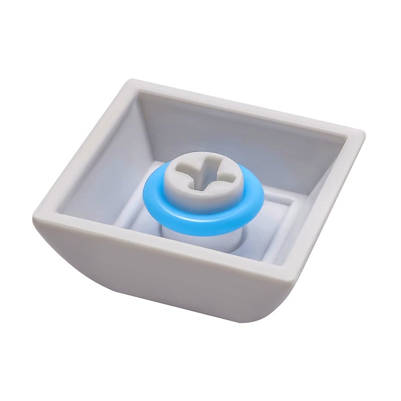 ThreeBulls 120Pcs Clear Rubber O-Ring Keyboard, O-Rings Keycaps, Switch Dampeners Keycap, for Cherry MX Key Switch Keyboards Dampers,Blue - Image 4